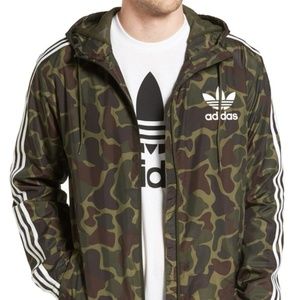 adidas camo coat